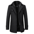 Frost Guardian | Men's Waterproof Winter Puffer Jacket with Hood