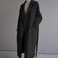 Elegant Women's Long Trench Coat | Warm, Stylish, Versatile Essential