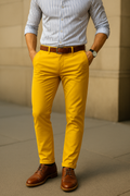 Men's Tailored Fit Comfortable Trousers | Stylish, Versatile, Durable
