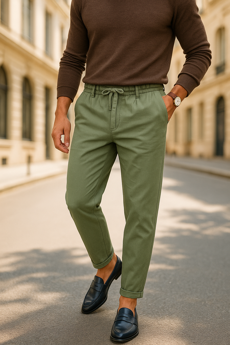 Stylish Men's Trousers | Comfortable, Versatile, Tailored Fit