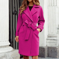 Luxe Women's Winter Trench Coat | Chic, Insulated, and Timeless Elegance