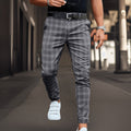 Derry | Elegant Checked Men's Trousers | Comfortable, Tailored Fit, Versatile Style