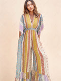 Chic Women's Bohemian Jumpsuit | Stylish, Comfortable, Versatile Fit