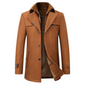 Frost Guardian | Men's Waterproof Winter Puffer Jacket with Hood