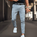 Derry | Elegant Checked Men's Trousers | Comfortable, Tailored Fit, Versatile Style