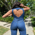 Women's Chic Backless Jumpsuit | Elegant, Comfortable, Stylish Fit
