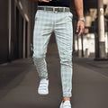 Derry | Elegant Checked Men's Trousers | Comfortable, Tailored Fit, Versatile Style