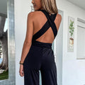 Women's Petite Party Wear Jumpsuit | Wide Leg