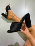 Women's Slip On High Heels | Heeled Sandals