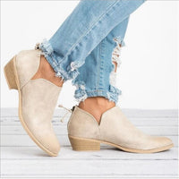Women's Cowgirl High Heels | Ankle Slip On