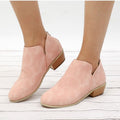 Women's Cowgirl High Heels | Ankle Slip On