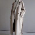 Elegant Women's Long Trench Coat | Warm, Stylish, Versatile Essential