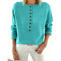 Elegant Long-Sleeve Winter Knitwear | Warm, Chic, Versatile Comfort