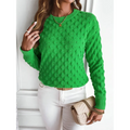Women's Cosy Chunky Knit Jumper | Stylish, Warm, Versatile Design
