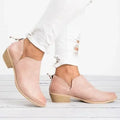 Women's Cowgirl High Heels | Ankle Slip On