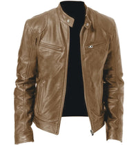 Premium Men's Leather Biker Jacket | Durable, Chic, Timeless Design