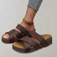 Erin's Elegance | Chic Orthopedic Platform Sandals for Women | Comfortable & Stylish