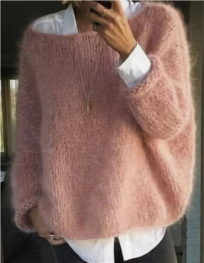 Women's Stylish Knitted Jumper | Warm, Comfortable, Versatile